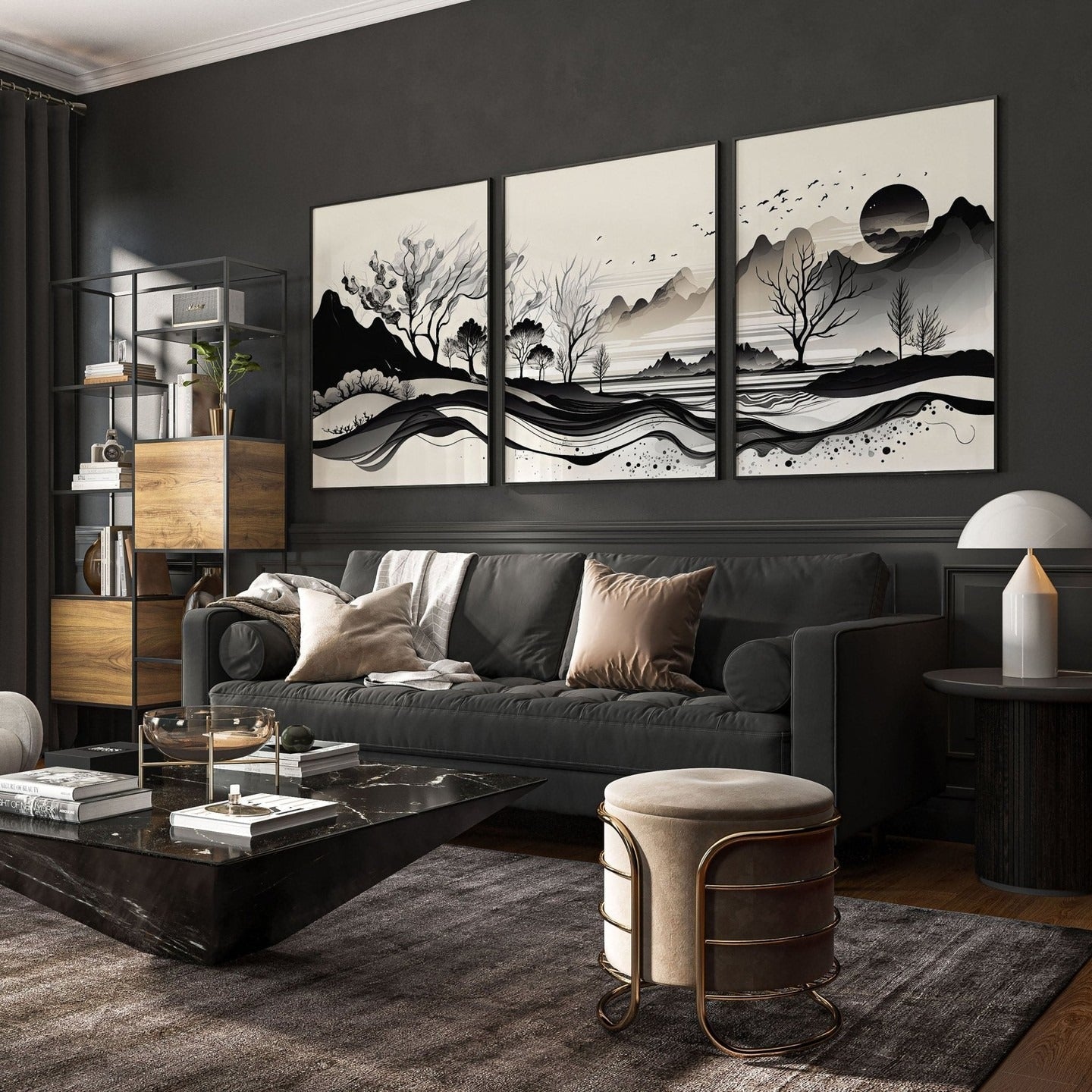 13 Large Living Room Wall Ideas That Wow Instantly – CreativeBooster