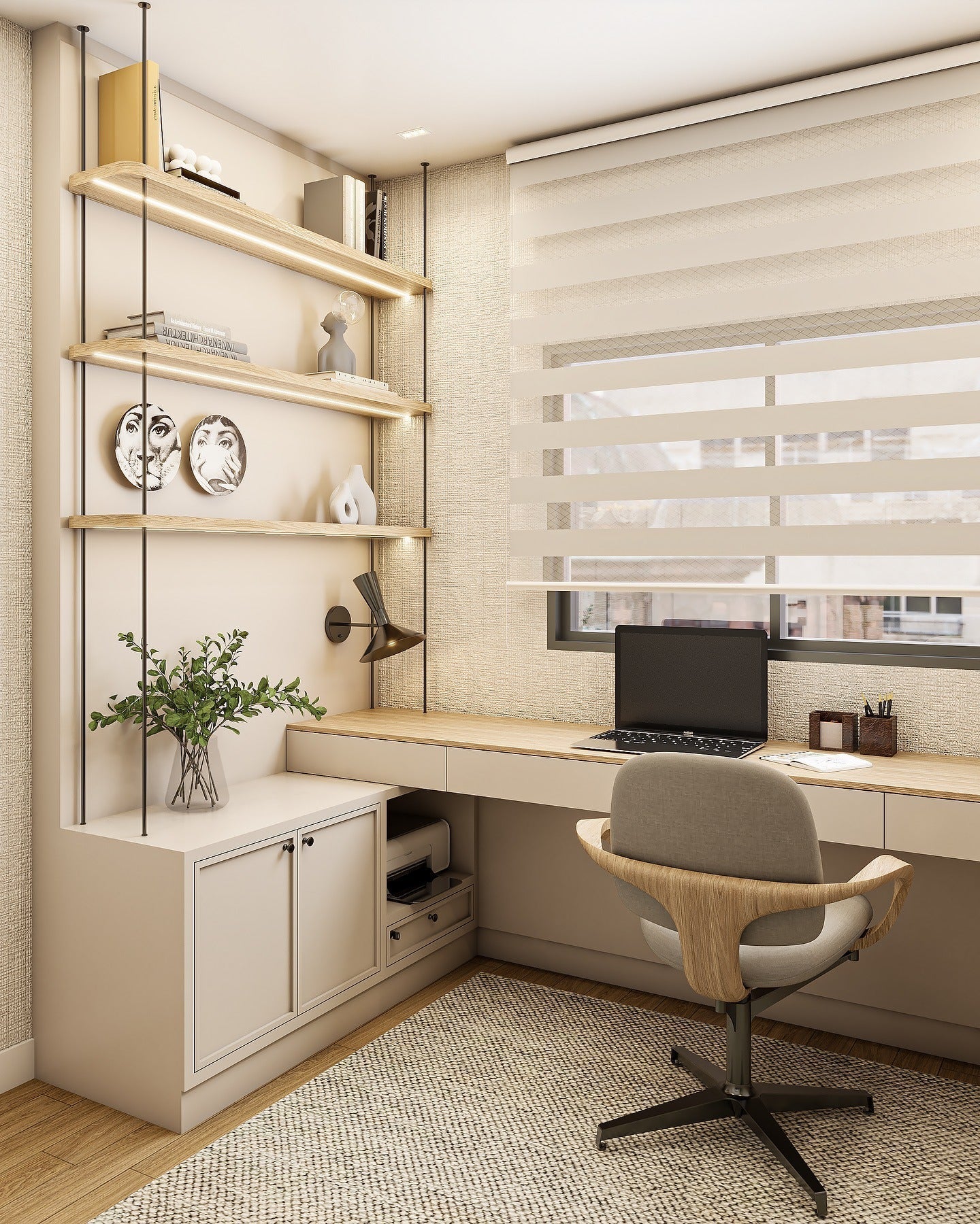18 Feminine Home Office Ideas That Feel Fresh & Inviting – CreativeBooster