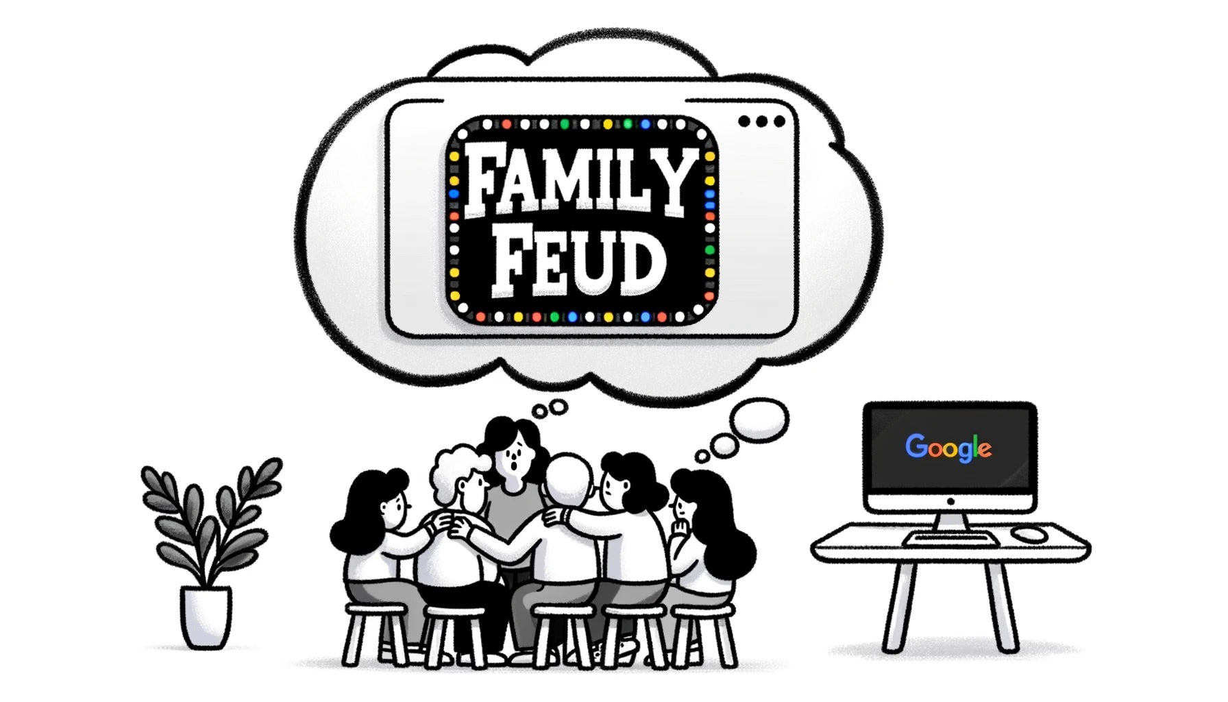 Google Feud  Feud, Google, Tech company logos