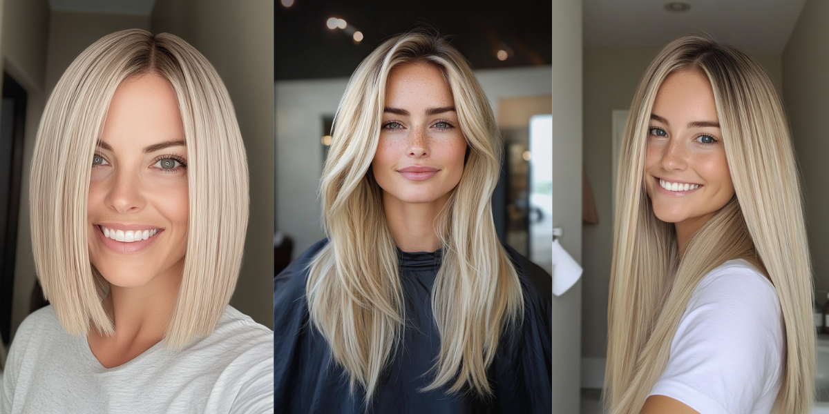 23 Refreshing Straight Blonde Hairstyles in 2025 – CreativeBooster