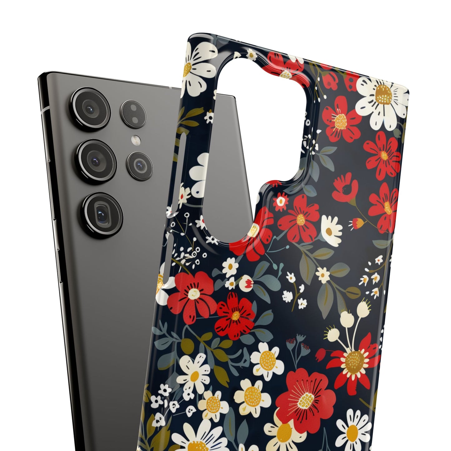 Retro Daisy - Slim Phone Case