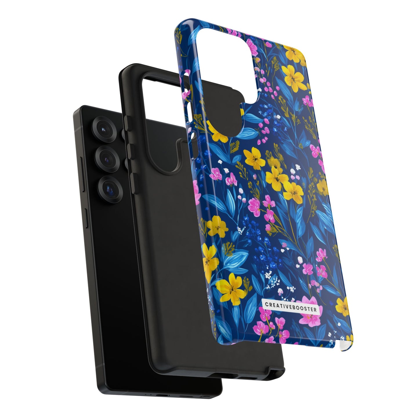 Midnight Petals - Tough Phone Case