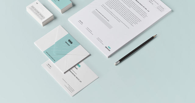 Free Stationery Branding Mockup Set