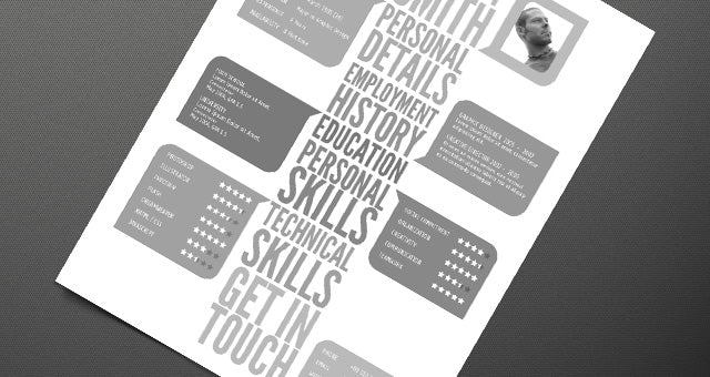 Free Creative Resume Template for Illustrator (AI) Format