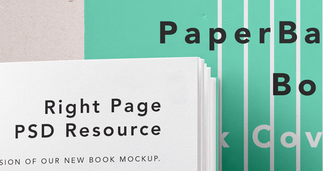 Free Psd Paperback Book Mockup