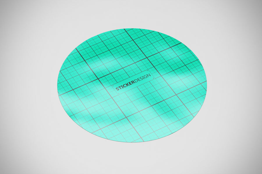 Free Die Cut Stickers Mockup