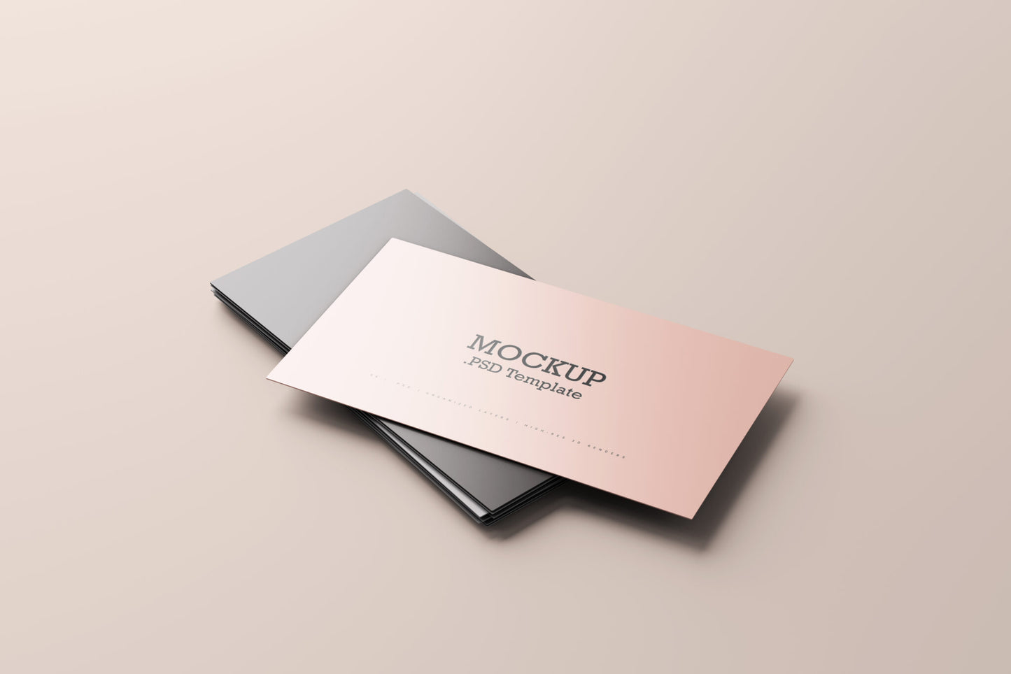 5 Elegant Free Business Card PSD Mockups