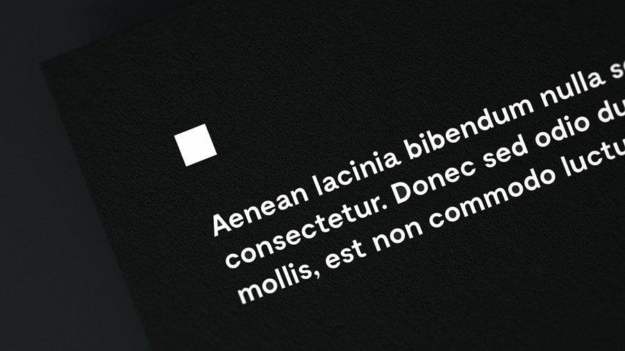 Free Black Document Close Up Mockup