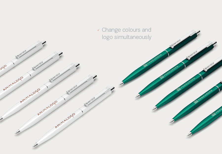 Free White Senator Pen Mockup