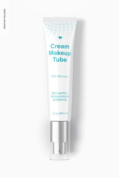 Free 1.3 Oz Cream Tube Mockup Psd