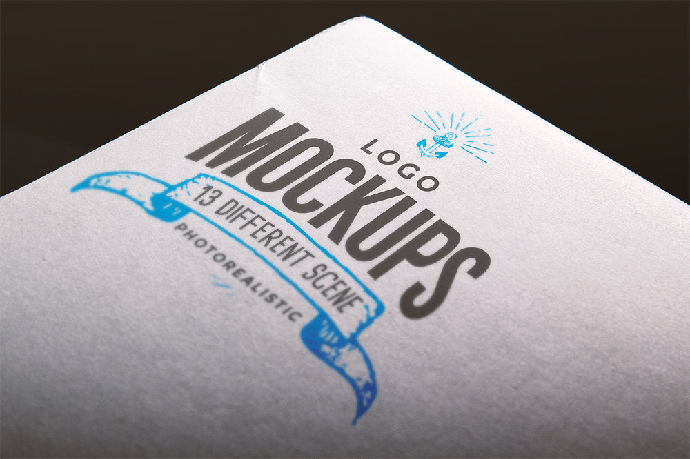 Free Collection of Hyper-Realistic Logo Mockups
