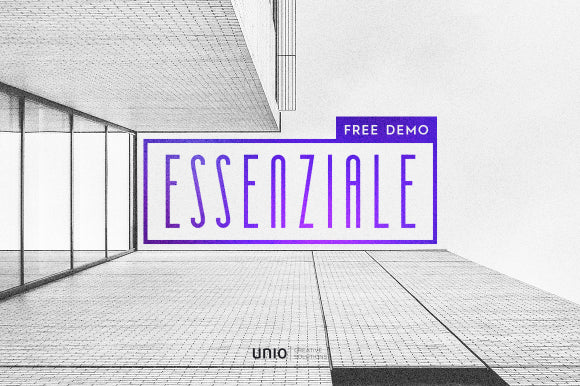 Free Essenziale Font Family Demo