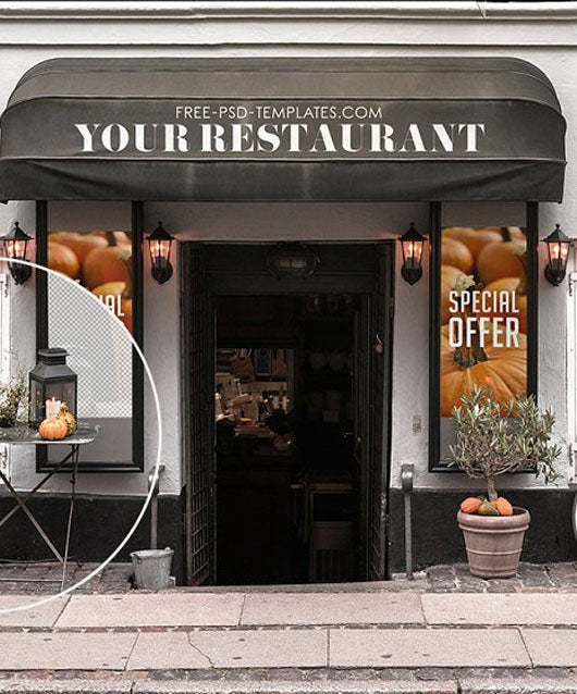 Free 15 Facades And Storefronts Mockups