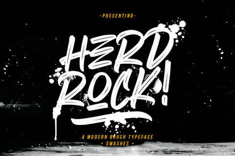 Free Herdrock Display Font
