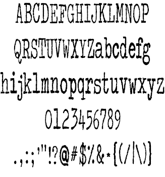 Free colour me purple Font