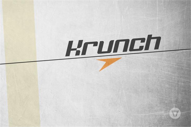 Free Krunch Font