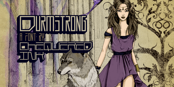 Free Durmstrong Font