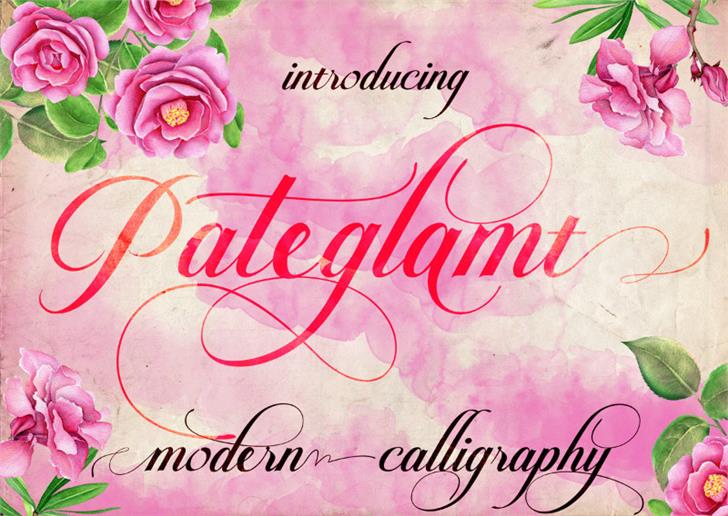 Free Pateglamt Script version Font