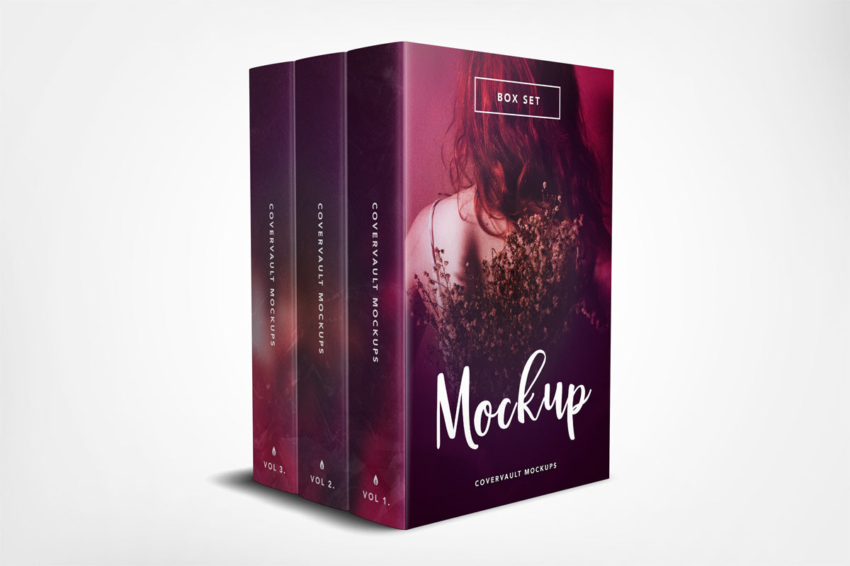Free 3 Book Box Set Template Without The Box CreativeBooster