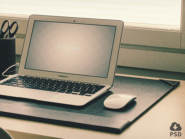Free 3 Macbook Air Mockups