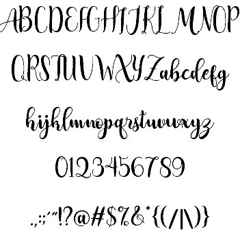 Free Adreena Script Font