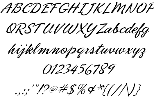 Free PhoenixScriptFLF Font