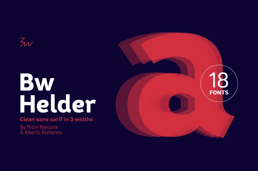 Free Bw Helder Font Family Demo