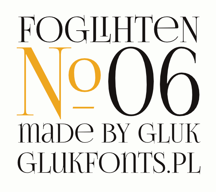 Free FoglihtenNo06 Font