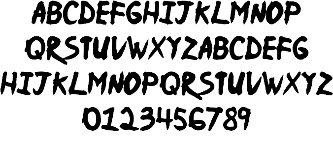Free Ninja Naruto Font