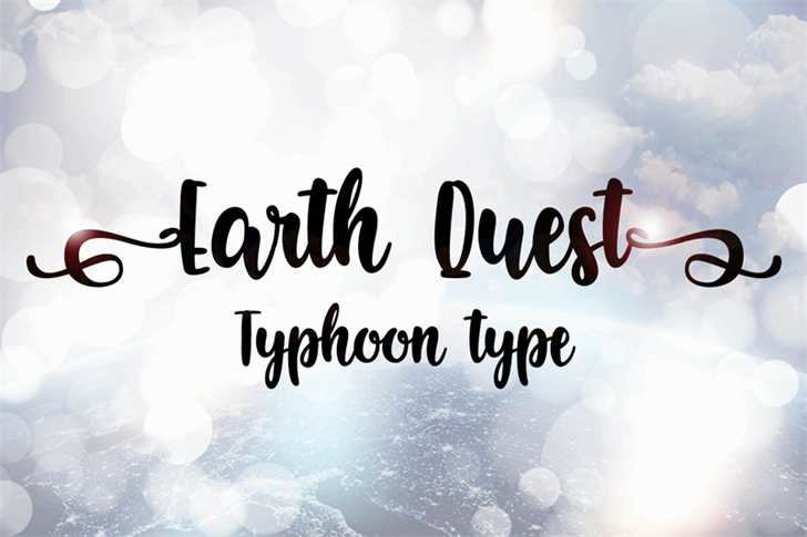 Free Earth Quest Font
