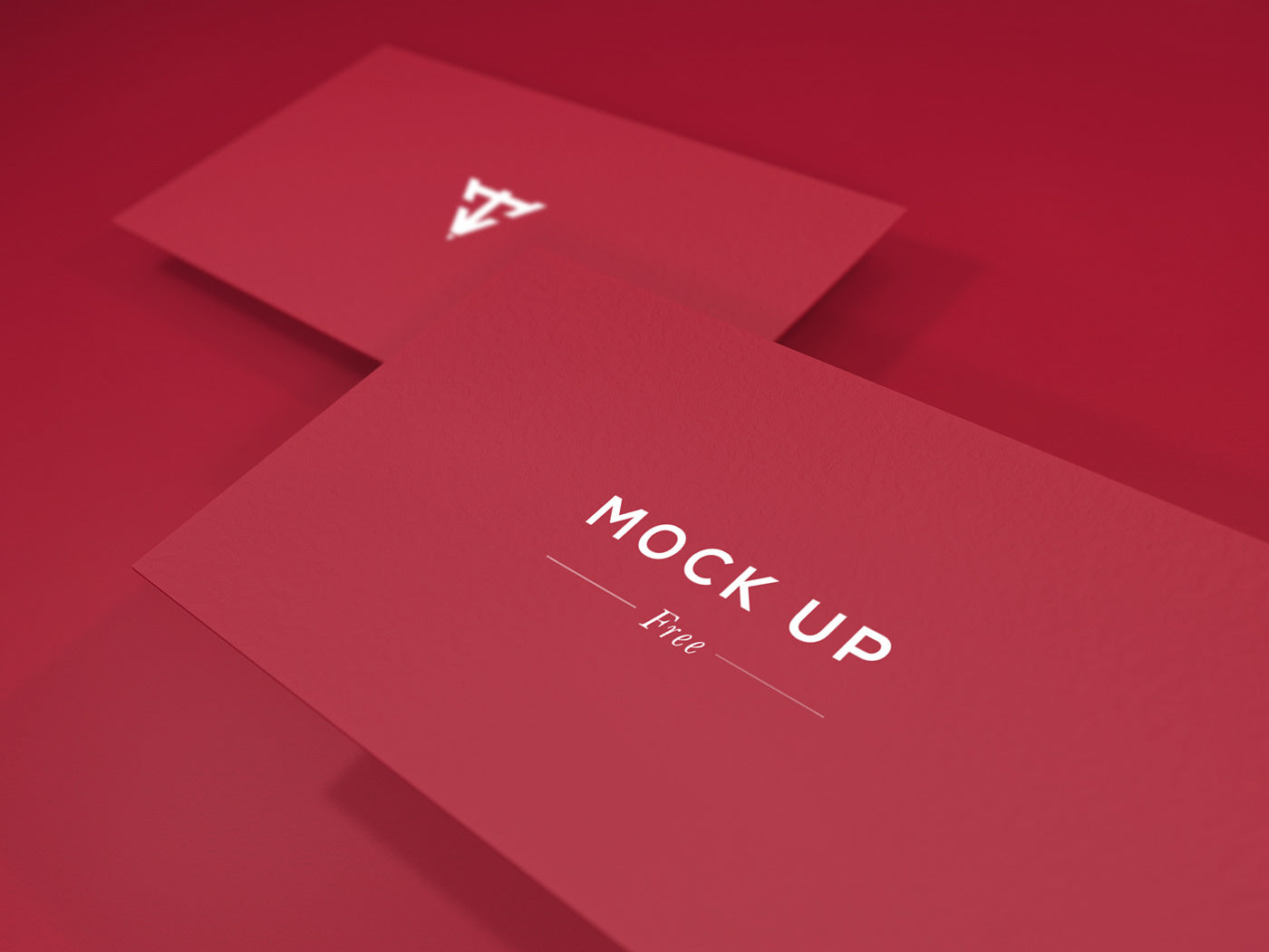 Free 6 Business Card Mockups