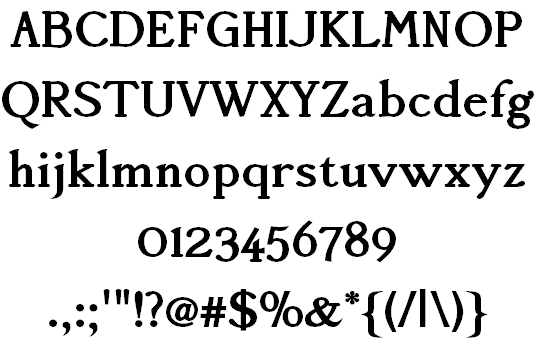 Free Accanthis ADF Std Font