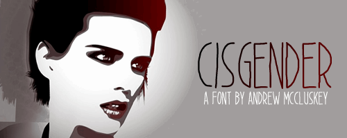 Free Cisgender Font