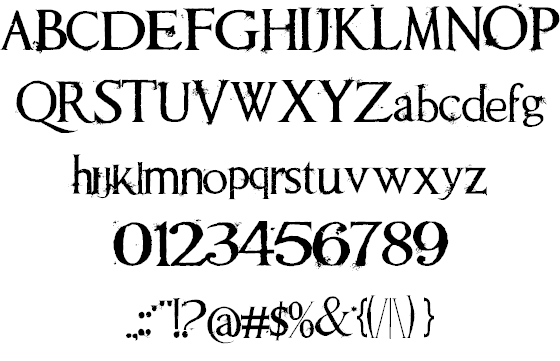 Free Requiem II Font