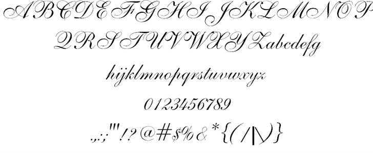 Free ALS Script Font