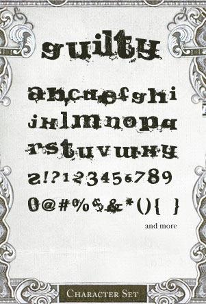Free Guilty Font