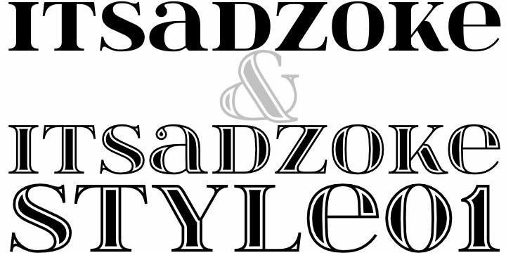 Free itsadzoke Font