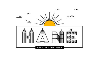 Free Hane Vector Typeface