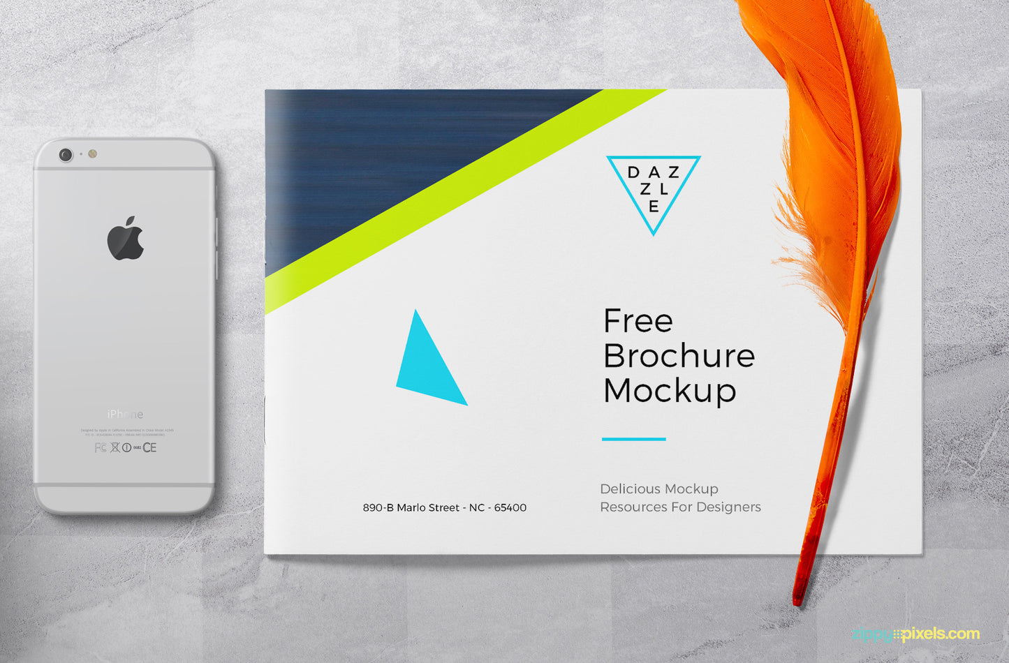 Free Brochure Mockup PSD