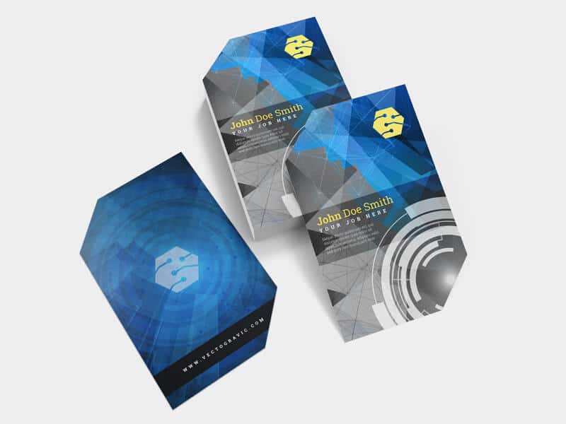 Free Various Business Card Mockup Views