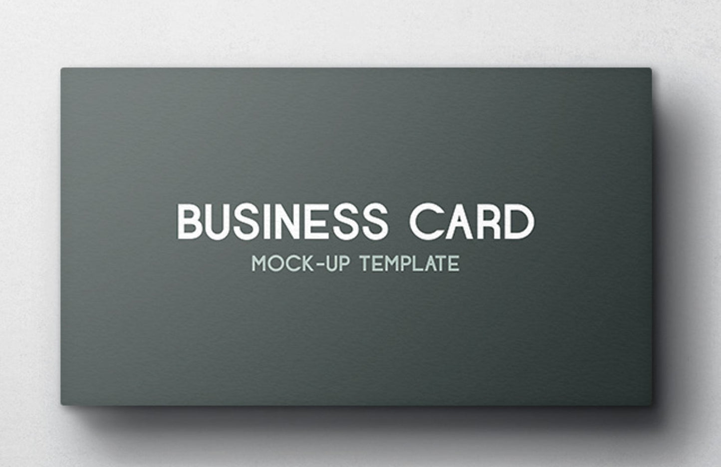 Free Two Business Card Mockups