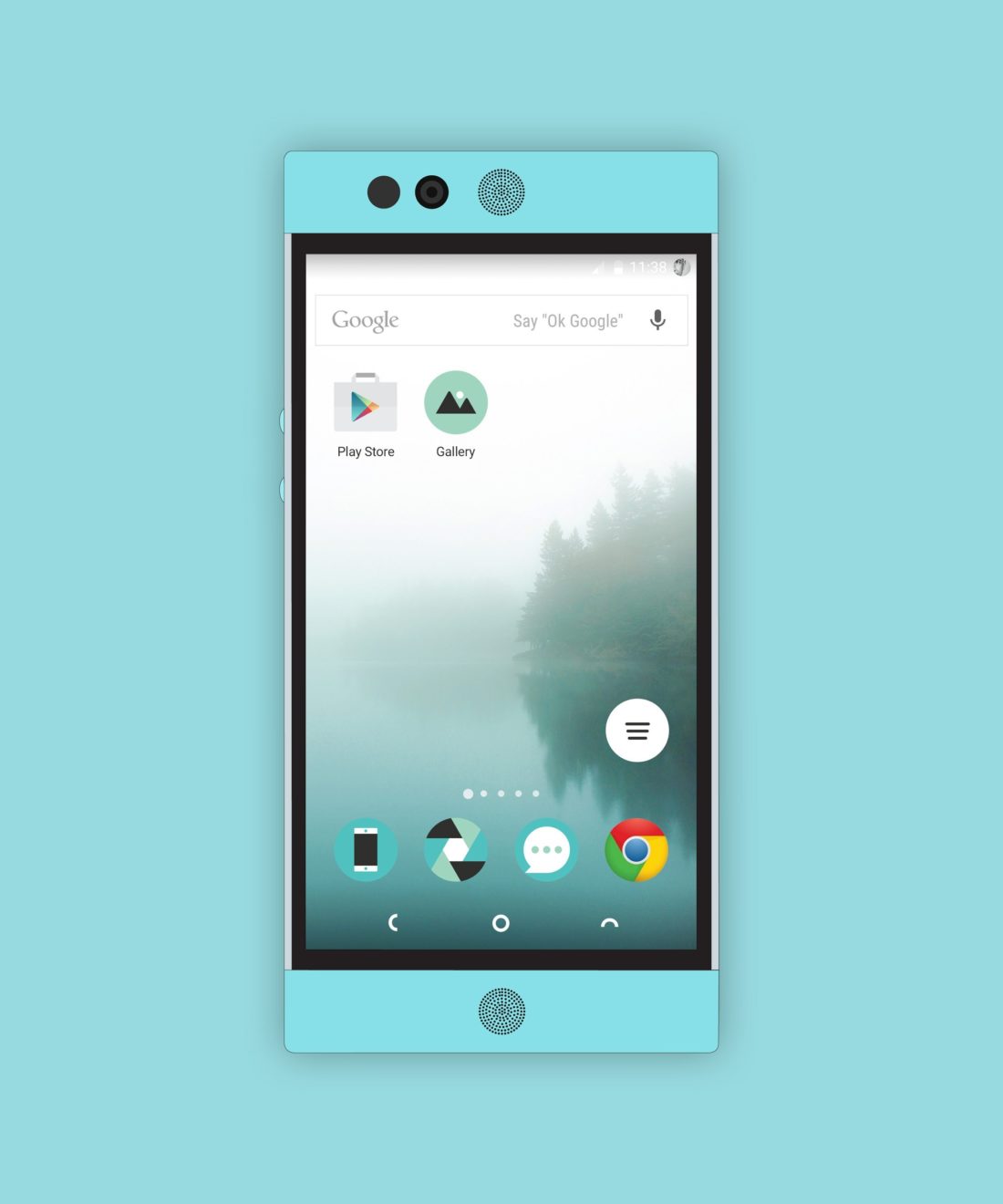 Free Flat 2D Nextbit Robin Mockup