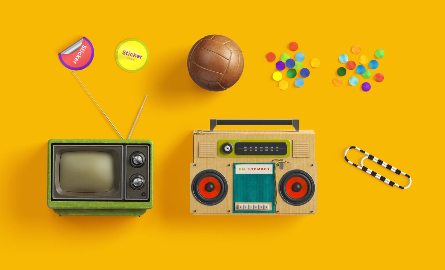 Free Amazing Header Image Scene Mockup