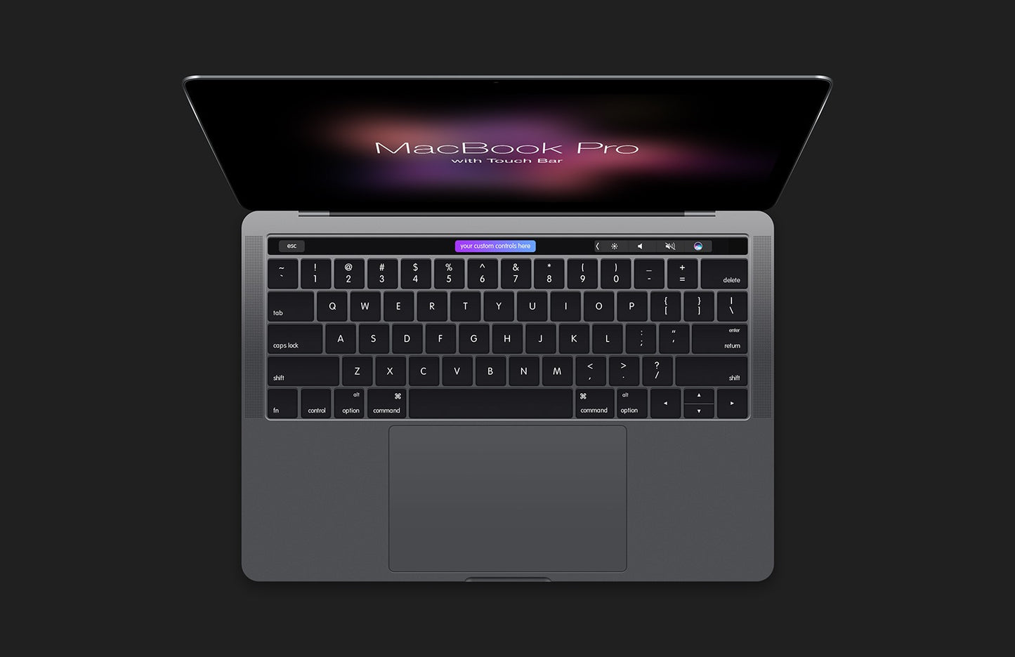 Free MacBook Pro with Touch Bar (Mockup)