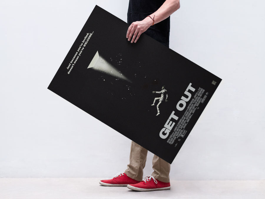 Man Holding Poster Mockup | PSD | Free Download | IMockups