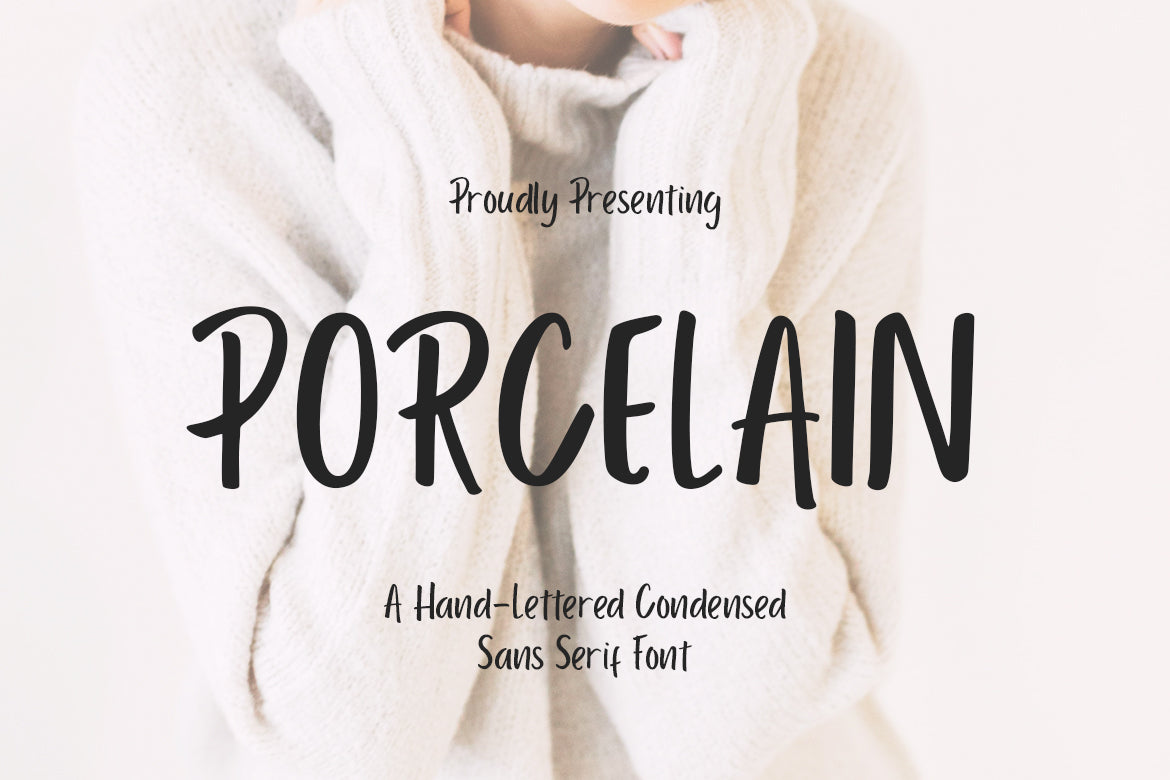 Porcelain - Free Condensed Sans Serif Font