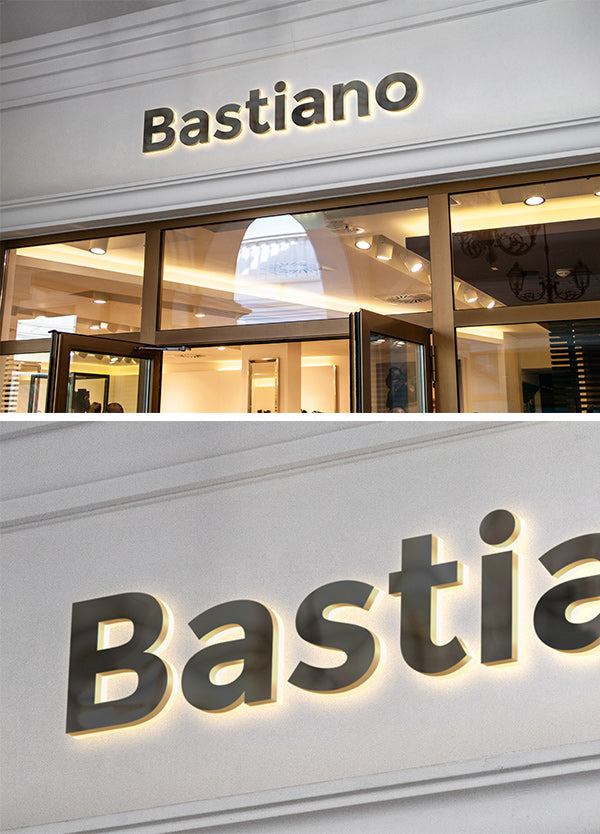 Free Shop Sign Facade Logo MockUp