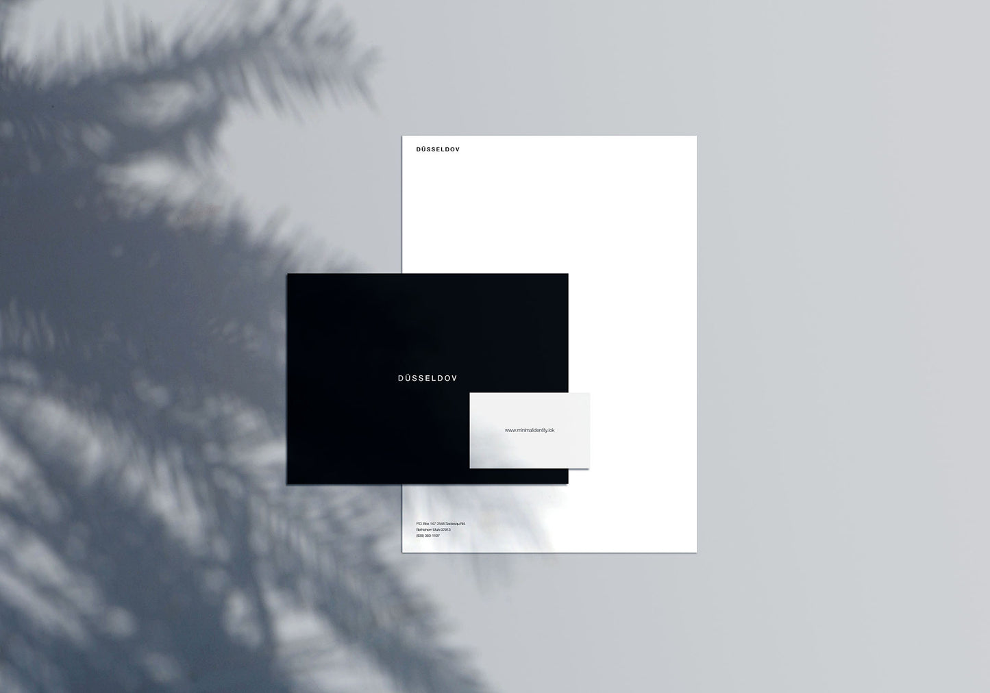 Free Stationery Scene Creator PSD Mockup