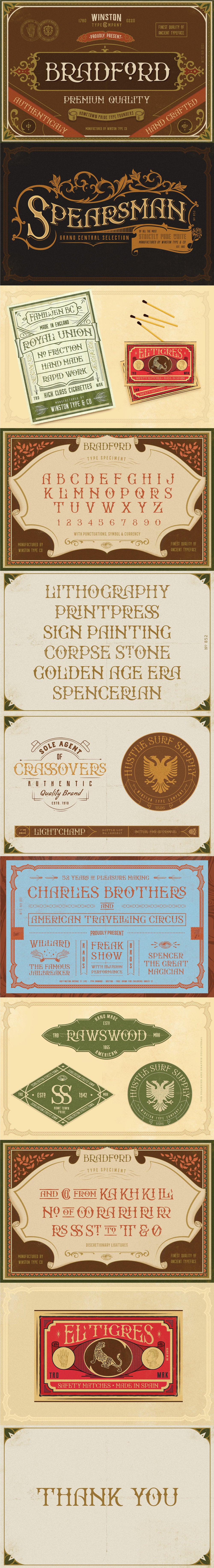 Free WT BRADFORD - FONT