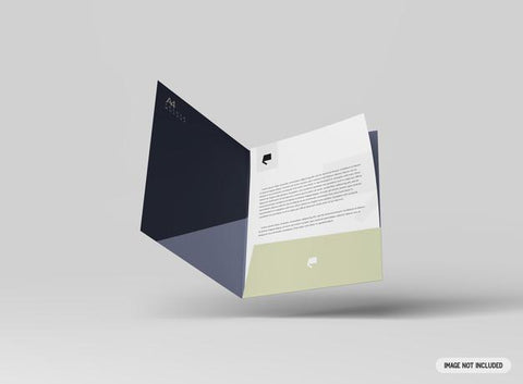 Free A4 Folder Mockup Psd